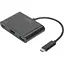 Перехідник USB-C to HDMA 2xUSB Digitus (DA-70855) - мініатюра 1