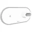 Зарядка бездротова QI Hoco CW21 Wisdom 3-in-1 iphone / watch / airpods charge біла - мініатюра 1