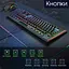 Клавіатура ігрова XTRIKE GAME KEYBOARD Провідна геймерська клавіатура, мембранна клавіатура, клавіатура з підсвічуванням RGB + мишка ігрова у подарунок - мініатюра 5