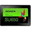 Твердотільний накопичувач SSD 1Tb ADATA Ultimate SU650 SATA3 2.5" 3D TLC 520/450 МБ/с (ASU650SS-1TT-R) - мініатюра 1