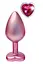 Анальна пробка Gleaming Love Pearl Pink Plug S 7.1 см (рожевий) - мініатюра 1