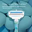 Подарочный набор для женщин Gillette Venus: бритва Smooth + сменные картриджи, 2 шт. + гель для бритья Satin Care 75 мл - миниатюра 5