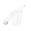 Кабель PD Borofone BX93 Super power charging data cable Type-C to Lightning 0.25 м білий - мініатюра 1