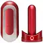 Набір мастурбатора з нагрівачем Tenga Flip Zero Red + Flip Warmer - мініатюра 1