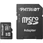 Карта памяти Patriot LX microSDHC 64GB UHS-I Class 10 + SD адаптер (PSF64GMCSDXC10) (113849) - миниатюра 1