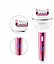 Женский эпилятор VGR V-732 3в1 с насадками (эпиляция, бритва, пемза) Розовый - миниатюра 6