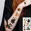 Набор детских временных татуировок "Хэллоуин" kids-tatto-halloween-set-30 - миниатюра 4