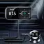 АЗП з FM-модулятором Baseus T Shaped S-16 Car Bluetooth MP3 Player Black - мініатюра 8