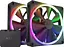 Комплект вентиляторов NZXT F140 RGB Twin Pack Black (RF-R14DF-B1) - миниатюра 1