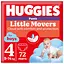 Уцінка. Підгузки-трусики для хлопчиків Huggies Little Movers Pants 4 (9-14 кг) 72 шт. - мініатюра 1