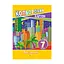 Набір кольорового картону А4 АП-1102 двосторонній 7 аркушів Місто - мініатюра 1