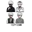 Голографічна наклейка Токійський Гуль Tokyo Ghoul hs 19 - мініатюра 1