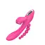 Вібратор Erospace Sweet Play Sucking Vibrator With Anal Beads A3 20.8 см рожевий - мініатюра 4