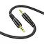 Кабель Hoco UPA25 Transparent Discovery Edition AUX audio cable 1 м чорний - мініатюра 1