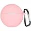 Чохол-накладка DK для Oppo Enco Air 2i | Silicone Candy Friendly з карабіном (016044) (pink) - мініатюра 1
