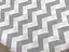 Хлопковая пеленка Moontime 100х80см "Зигзаг серый" - миниатюра 2