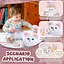 Интерактивная мягкая игрушка AiDA Smart Blinking Cat бело-розовая (AD54081) - миниатюра 19
