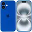 Чохол Epik Silicone Case Full Camera Protective AA для Apple iPhone 16, 6.1 Синій/Capri Blue - мініатюра 3