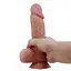 Фалоімітатор Baile Sliding Skin Bendable 8.1'' 20.6 см коричневий - мініатюра 6