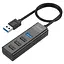Перехідник Hoco Hub HB25 USB to USB 3.0 + USB 2.0 x 3 - мініатюра 3