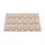 Форма силиконовая для выпечки печенья Мадлен на 18 ракушек 32х24х1.4 см C380, Kitchen Master Бежевый 87169 - миниатюра 5