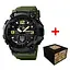 Наручные часы мужские 004AGUASI Тризуб срібло Зелені + Коробка. Patriot acs0031056 - миниатюра 1