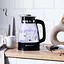Электрочайник Russell Hobbs Hourglass 1.7 л стекло подсветка черно-серебристый kuh0015373 - миниатюра 5