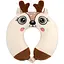 Подушка для шеи Ardesto Travel Reindeer 30х30 см белая (ART3031NEP) - миниатюра 1