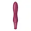 Вібратор Satisfyer Heated Thrill Connect App 20.6 см бордовий - мініатюра 4