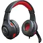 Игровая гарнитура Defender Warhead G-450 USB подсветка черно-красная - миниатюра 1