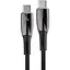 Кабель Baseus Gli ммer Series Fast Charging Data Cable Type-C to Type-C 100W 1 м Черный - миниатюра 1