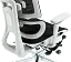 Офисное кресло GT Racer черно - белое (B-2450 White/Black) - миниатюра 10