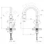 Смеситель для кухни Kroner KRP Edelstahl Klassisch - PVD031BLK (CV035373) - миниатюра 9