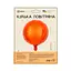 Куля повітряна фольгована (55 см) Кругла помаранчева - мініатюра 2