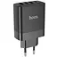 СЗУ Hoco C127A Intelligent PD45W (3USB-A/1C) Black - миниатюра 1