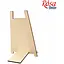 Мольберт настільний ROSA Studio А4 сувенірний 20х18х33см фанера  - мініатюра 3
