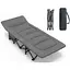 Туристична похідна розкладачка Leobro з вбудованим матрацом Grey (LB-CC-K1-GRY) - мініатюра 1
