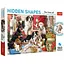 Пазл Trefl Hidden Shapes Собачьи игры 1043 эл. (10675) - миниатюра 1