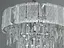 Заворожуюча новинка, срібна кришталева люстра на 5 ламп - мініатюра 4