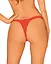 Трусики-стринги Obsessive Larisya L/XL червоний - мініатюра 2