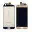 Дисплей для Samsung J330 Galaxy J3 2017 с золотистым тачскрином с регулируемой подсветкой - миниатюра 1