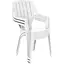 Стул садовый пластиковый Bica Alta белый - миниатюра 3