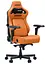 Ігрове крісло Anda Seat Kaiser 4 V2 Size XL Orange PVC (AD12YDDC-XLL-20-O-PV/C-03) - мініатюра 1
