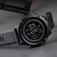Чоловічий спортивний годинник Skmei 1508 (Чорний з чорним) - мініатюра 4