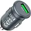 Автомобильное зарядное устройство Hoco Z43 Mighty single port QC3.0 car charger Темно-серый - миниатюра 1