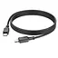 Дата кабель Hoco X101 Assistant 60W Type-C to Type-C (1m) Black - мініатюра 4