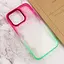Чохол Epik TPU+PC Fresh sip series для Apple iPhone 13 Pro Max 6.7 Салатовий/Рожевий - мініатюра 3