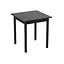 Стіл кухонний Ferrum-decor Дієго 75x70x70 Чорний ДСП Сосна Кембра 16мм (FRD-105710) - мініатюра 1