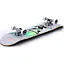 Скейтборд Enuff Skully Hologram Mini Silver (1012-ENU2160-WH)  - мініатюра 2