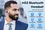 Бездротова Bluetooth гарнітура New Bee M53 з шумозаглушенням і зарядним кейсом Чорний - мініатюра 8
